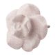 White And Pink Crackle Rose Flower Ceramic Knobs